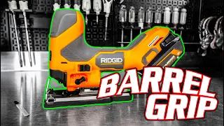 RIDGID R86346B 18V Sub Compact Barrel Grip Jig Saw Review