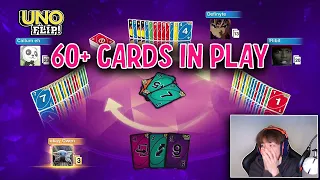 THE MOST CARDS EVER PICKED UP IN UNO FLIP?!