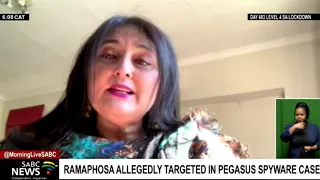 Ramaphosa allegedly targeted in Pegasus spyware case