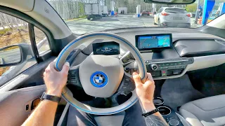 2015 BMW i3 (33 kWh) POV drive and review