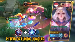 Trying Lunox Jungler + Enchanted Talisman! That Said it Can Spam Ulti?