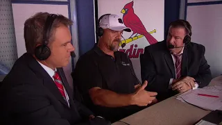 Larry Walker on playing in front of a "sea of red" at Busch Stadium