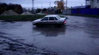 Ручник в поворот на переднем приводе