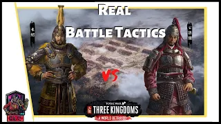 REAL BATTLE TACTICS - Total War: Three Kingdoms - Jieqiao - Gongsun Zan vs Yuan Shao