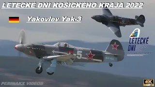 Yakovlev Yak-3 🇩🇪 ▲ Košice Airshow 2022