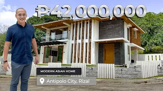 House Tour 203 | Corner Modern Asian with Fairway view in Antipolo City