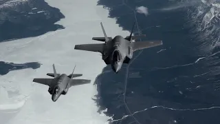 USAF F-35A Lightning II over Alaska