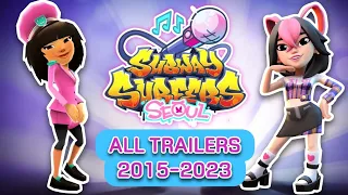 Subway Surfers Seoul - All Trailers (2015-2023)