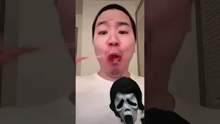 Ghost face funny react video funny TikTok try not to laugh #shorts Junya1gou comedy 2024