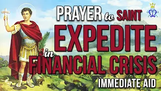 🕊️ Immediate Aid: Prayer to Saint Expedite in Financial Crisis