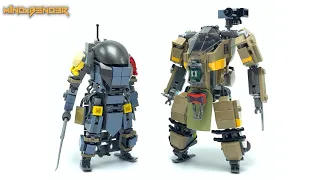 Desert Banshee and King Henry 2.0 - Lego Mech Suit MOCs! #lego #exo