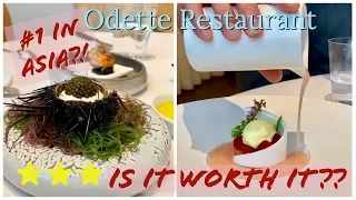 Inside Odette Fine dining Restaurant| 3 Michelin Star Restaurant In Singapore