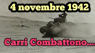 4 novembre 1942 Carri Combattono! Foto dei carri della Divisione Ariete e Trieste