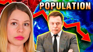 DECLIVE demográfico: ¿¡Tiene razón Elon!? ¡Estos son los HECHOS!