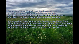 We Praise Thee, O God, our Redeemer, Creator,새찬송가 68장, E. Kremser 편곡,ahnpav,안파브,Pav Ahn, hymn,lyrics