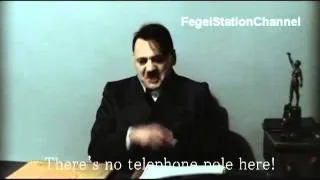 Hitler is told 'TELEFONMAST!' (READ DESCRIPTION!)