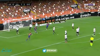 leo messi rainbow freekick goal!🔥🤩⚡💥*vs Valencia