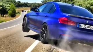 Оффроад на BMW M3 CS?! 460 л.с. – тест крутой версии баварского седана на дорогах Испании + BURNOUT!