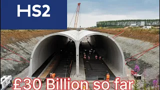 HS2  Chipping Warden 🚝     It has cost £30 billion so far   26/04/2024