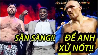 Oleksandr Usyk NÓI GÌ VỀ TRỌNG TÀI cản mình KO Fury? Kèo đấu Francis Ngannou vs Usyk TẠI SAO KHÔNG??