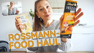 ROSSMANN FOOD HAUL 🥰 + TASTE TEST 🔥 Standard Produkte & Neuheiten!! Ankündigung Verlosung, Lindt 🍫😱