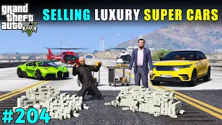 MICHAEL SOLD HIS LUXURY CARS TO MAFIA | GTA V GAMEPLAY #204