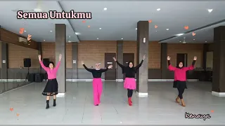 Semua Untukmu Line Dance