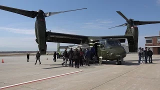 MV-22B Osprey at Purdue Airport