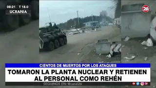 Tomaron la planta nuclear y retienen al personal como rehén