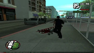 GTA SA: Controlling both CJ and RC Baron at the same time