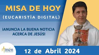 Misa de Hoy Viernes 12 Abril 2024 l Padre Carlos Yepes |Eucaristía Digital