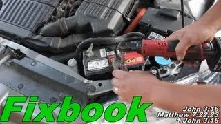 Accessory Battery Replacement "How to" Honda Civic Hybrid