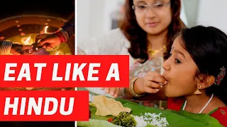 How to eat like a Hindu | Brahmaj | #youtubeindia