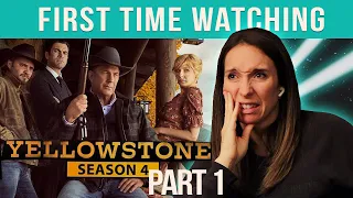 MOM WATCHES YELLOWSTONE: Season 4 - Reaction PART 1 (Episodes 1 & 2)