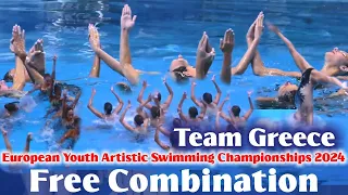 Free Combination - Greece - European Youth Artistic Swimming Championships 2024