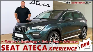 2020 SEAT ATECA XPERIENCE Weltpremiere Facelift Sitzprobe Neu Motoren Fakten 2021 Review Neu Deutsch