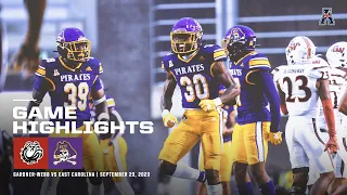 Game Highlights: East Carolina 44, Gardner-Webb 0 Football (September 23, 2023)