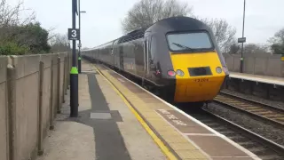 Trains at Tamworth WCML + XCR 19/3/16