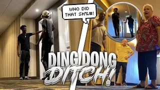 EXTREME DING DONG DITCH PART 31! **ANGRY KAREN ATTACKS US**