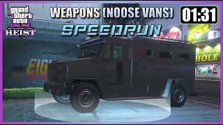 Weapons Prep NOOSE Vans Speedrun in Just 01:31