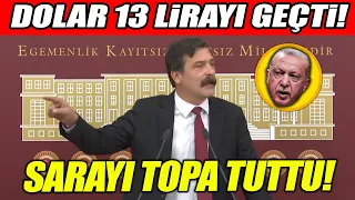 Dolar 13 lirayı geçti! Erkan Baş Saray'ı topa tutuyor... "Bu iktidar zenginler için var!"