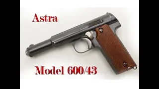 Astra Model 600/43 Assembly