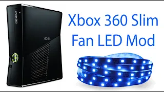 Xbox 360 Slim Fan LED Mod Tutorial