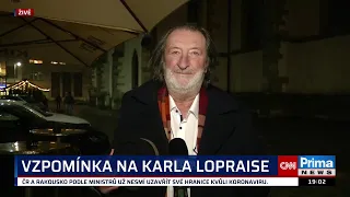 Nezapomenu jeho škodolibý úsměv, když mě vezl svou Tatrou, vzpomíná Polívka na kamaráda Lopraise