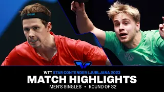 Truls Moregard vs Jonathan Groth | MS R32 | WTT Star Contender Ljubljana 2023