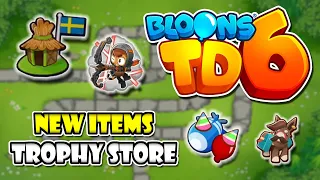 ✨ BTD6 Trophy Store - Items Overview - Update 37 And Birthday Event🐵🎈