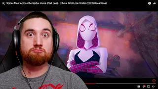 Spider-Man: Across the Spider-Verse (Part One) - Official First Look Trailer (2022) REACTION