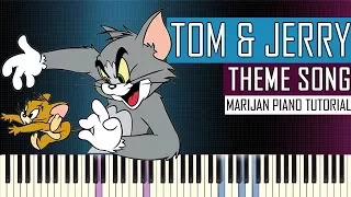 How To Play: Tom & Jerry - Theme Song | Piano Tutorial