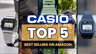 Top 5 Best Selling Casio Watches on Amazon