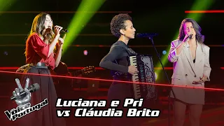 Luciana e Pri vs Cláudia Brito | Battles | The Voice Portugal